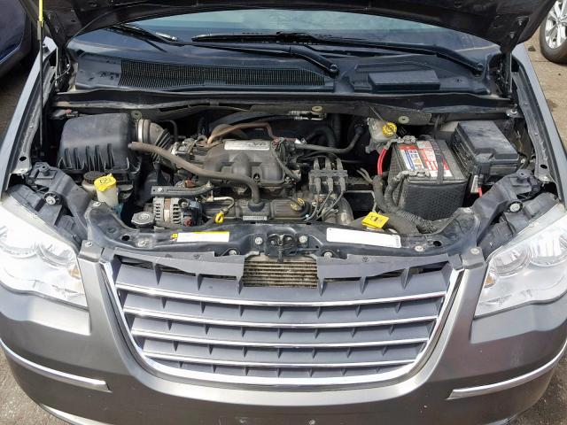 2A4RR5D10AR293610 - 2010 CHRYSLER TOWN & COU GRAY photo 7