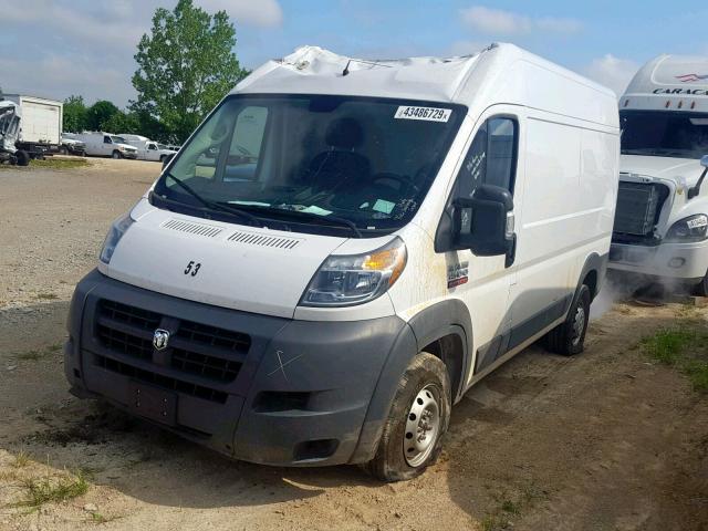 3C6TRVBGXJE140406 - 2018 RAM PROMASTER 白色 照片 2