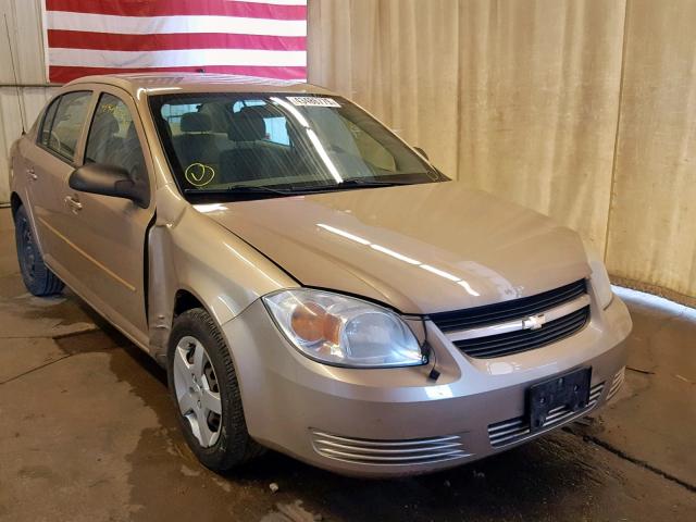 1G1AK54F357628331 - 2005 CHEVROLET COBALT TAN photo 1