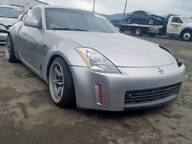 JN1AZ34D43T110421 - 2003 NISSAN 350Z COUPE SILVER photo 1