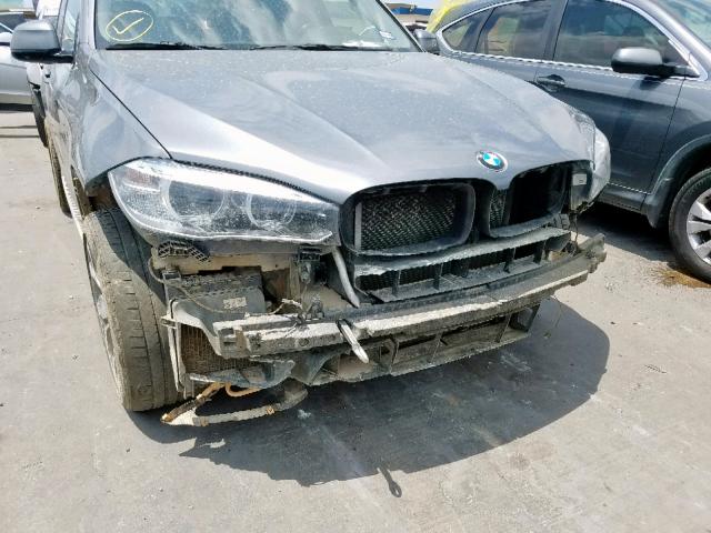 5UXKR6C59F0J76433 - 2015 BMW X5 XDRIVE5 GRAY photo 9