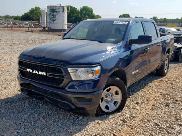 1C6RREGT2KN613566 - 2019 RAM 1500 TRADE BLUE photo 2