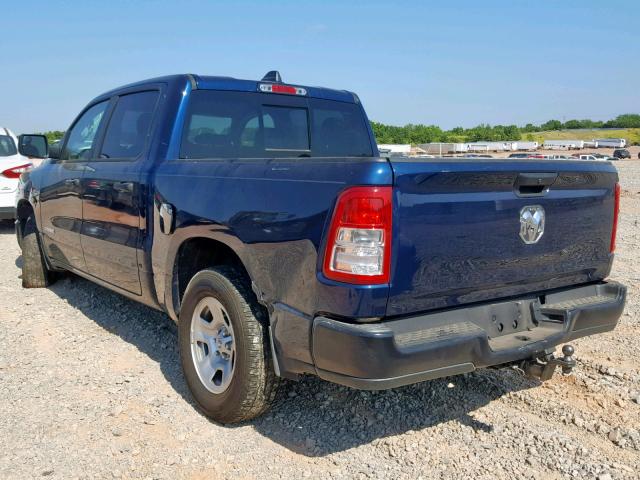 1C6RREGT2KN613566 - 2019 RAM 1500 TRADE BLUE photo 3