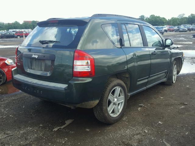 1J8FF47W38D669340 - 2008 JEEP COMPASS SP 绿色 照片 4