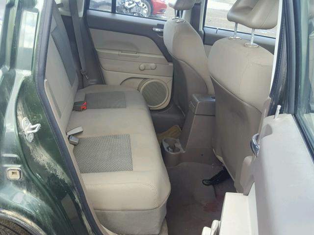 1J8FF47W38D669340 - 2008 JEEP COMPASS SP 绿色 照片 6