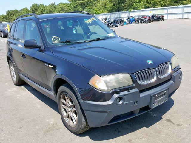 WBXPA73414WB28176 - 2004 BMW X3 2.5I BLACK photo 1