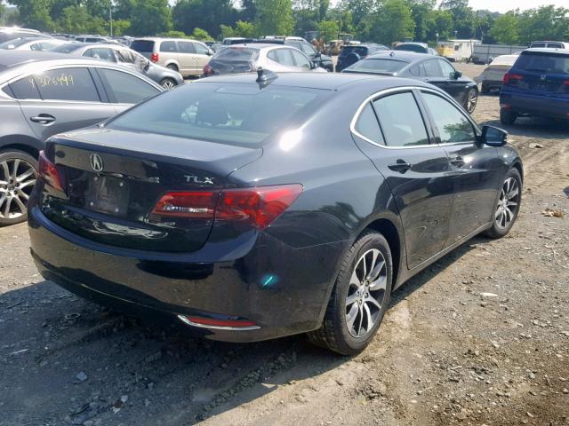 19UUB1F32FA026574 - 2015 ACURA TLX BLACK photo 4