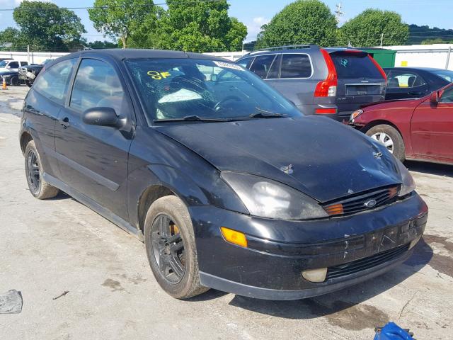 3FAFP3130YR216450 - 2000 FORD FOCUS ZX3 BLACK photo 1