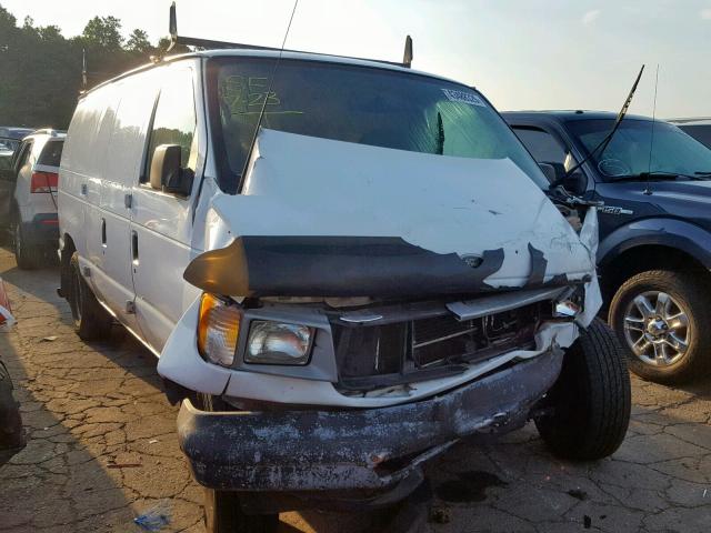 1FTRE14241HA93621 - 2001 FORD ECONOLINE WHITE photo 1