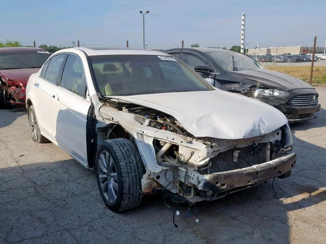 1HGCP3F83CA033498 - 2012 HONDA ACCORD EXL WHITE photo 1