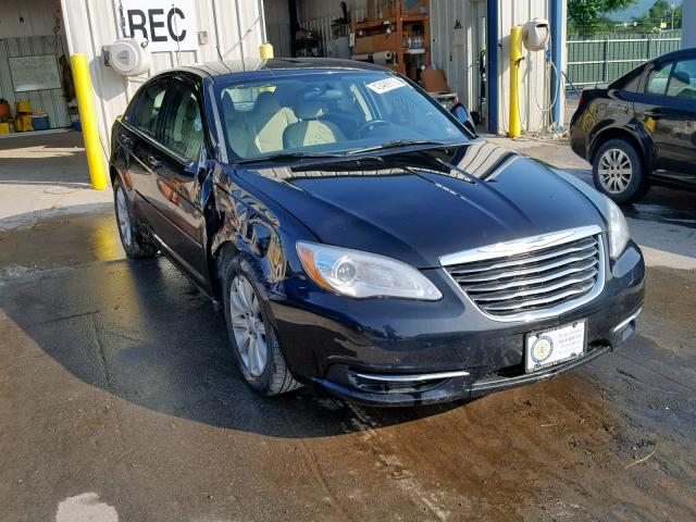 1C3BC1FG9BN547370 - 2011 CHRYSLER 200 TOURIN BLACK photo 1