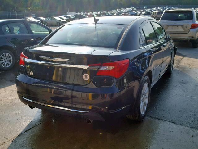 1C3BC1FG9BN547370 - 2011 CHRYSLER 200 TOURIN BLACK photo 4