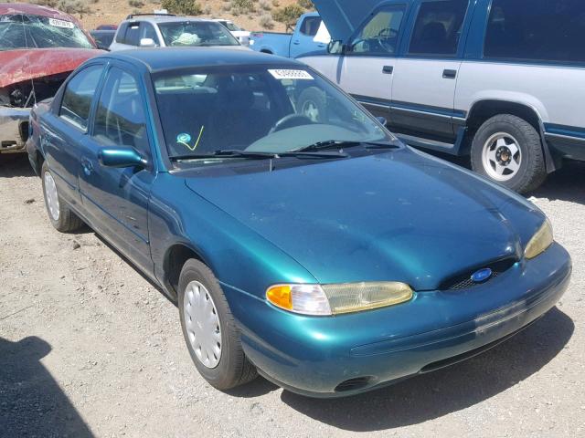 3FALP6530TM113887 - 1996 FORD CONTOUR GL GREEN photo 1