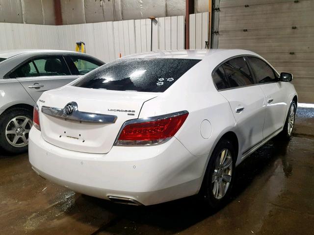 1G4GL5E38DF135859 - 2013 BUICK LACROSSE WHITE photo 4