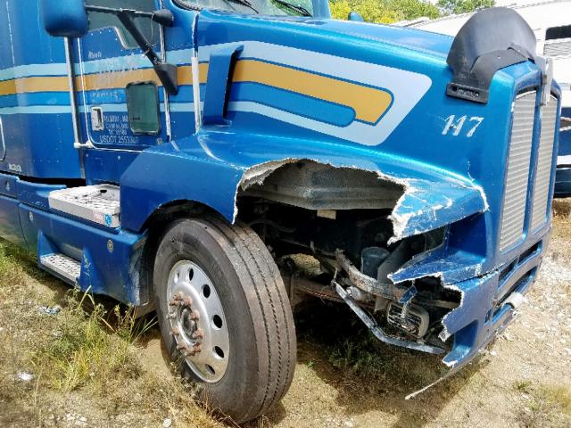 1XKADB9X8SR636284 - 1995 KENWORTH CONSTRUCTI BLUE photo 9