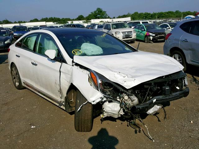 5NPE34AB4FH151634 - 2015 HYUNDAI SONATA SPO WHITE photo 1