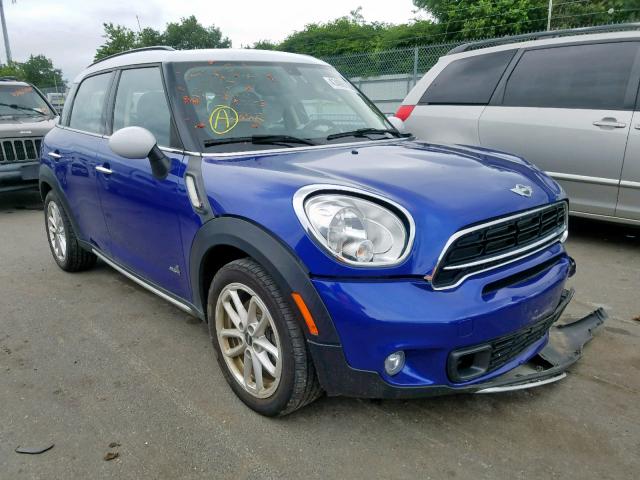 WMWZC5C52FWP45595 - 2015 MINI COOPER S C BLUE photo 1