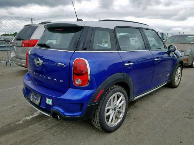 WMWZC5C52FWP45595 - 2015 MINI COOPER S C BLUE photo 4