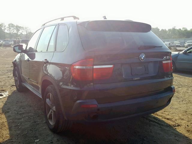 4USFE43577LY80692 - 2007 BMW X5 3.0I BLACK photo 3