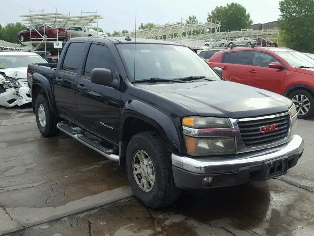 1GTDT136758139050 - 2005 GMC CANYON BLACK photo 1