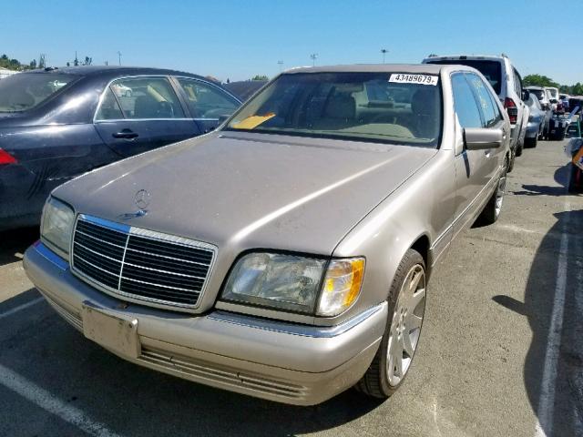 WDBGA32G3WA392206 - 1998 MERCEDES-BENZ S 320W SILVER photo 2