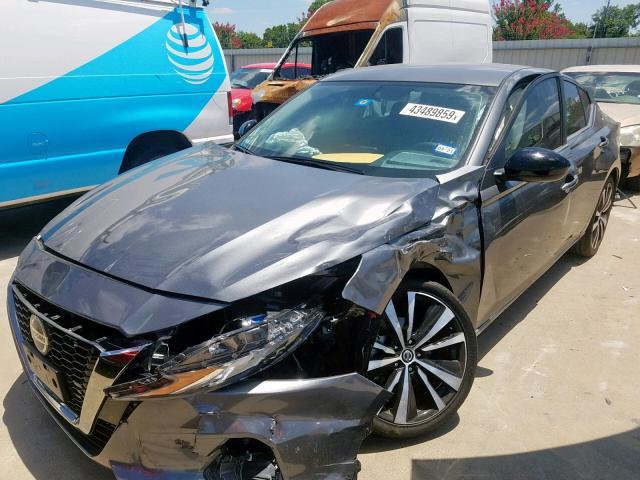 1N4BL4CV6KN323446 - 2019 NISSAN ALTIMA SR GRAY photo 2