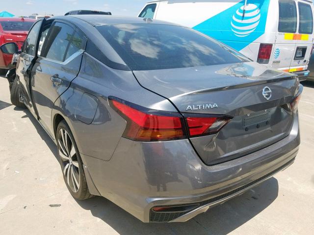 1N4BL4CV6KN323446 - 2019 NISSAN ALTIMA SR GRAY photo 3