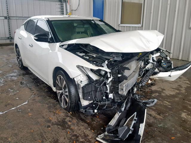 1N4AA6AP9HC383114 - 2017 NISSAN MAXIMA 3.5 WHITE photo 1