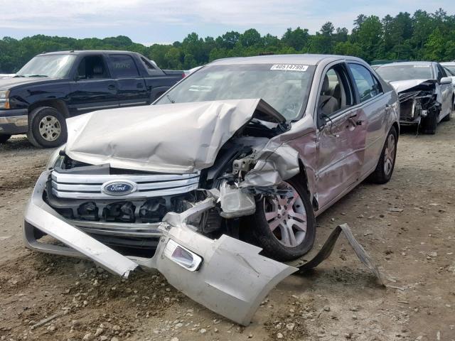 3FAHP08118R257763 - 2008 FORD FUSION SEL SILVER photo 2