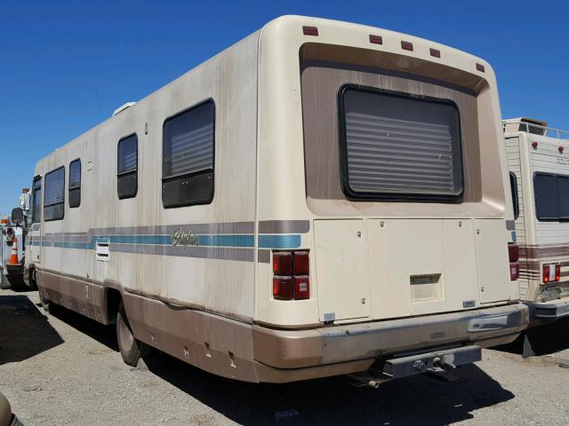 17N530121KW012727 - 1989 WINNEBAGO MOTORHOME TAN photo 3