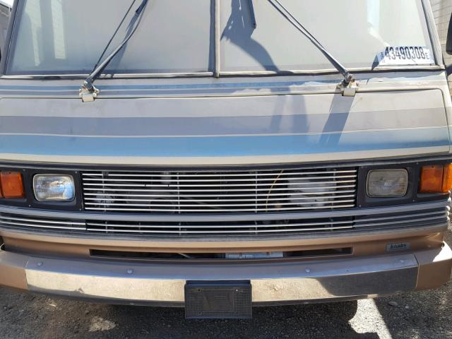 17N530121KW012727 - 1989 WINNEBAGO MOTORHOME TAN photo 7