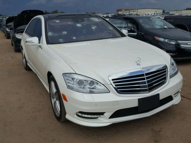 WDDNG7DB8DA513122 - 2013 MERCEDES-BENZ S 550 WHITE photo 1