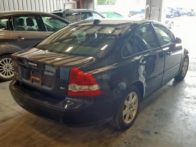 YV1MS382562165617 - 2006 VOLVO S40 2.4I BLACK photo 4