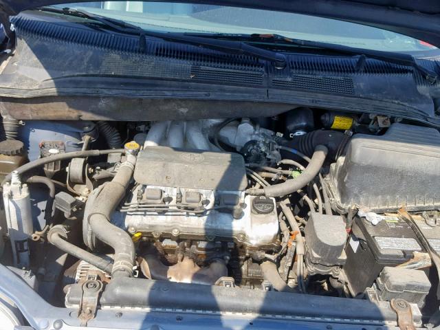 4T3ZF13CXXU133663 - 1999 TOYOTA SIENNA LE BLUE photo 7