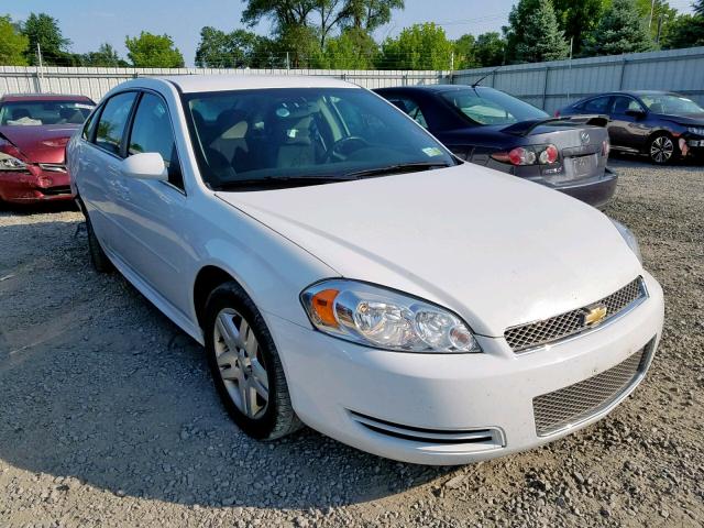 2G1WB5E38E1189781 - 2014 CHEVROLET IMPALA LIM WHITE photo 1