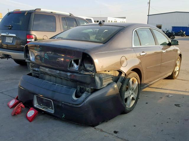 1G1ZC5E05CF248677 - 2012 CHEVROLET MALIBU 1LT GRAY photo 4