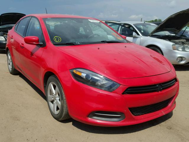 1C3CDFBB8GD680773 - 2016 DODGE DART SXT RED photo 1