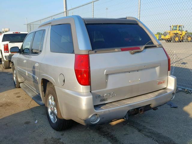 1GKET12S546181539 - 2004 GMC ENVOY XUV SILVER photo 3