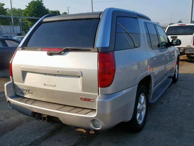 1GKET12S546181539 - 2004 GMC ENVOY XUV SILVER photo 4