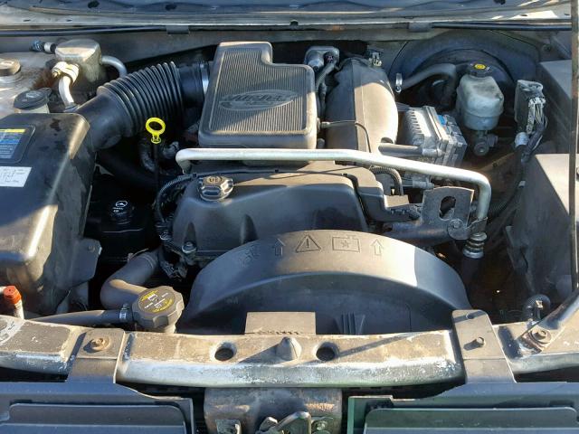 1GKET12S546181539 - 2004 GMC ENVOY XUV SILVER photo 7