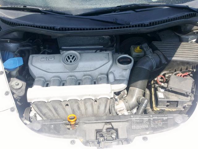 3VWEW31C17M518606 - 2007 VOLKSWAGEN NEW BEETLE GRAY photo 7