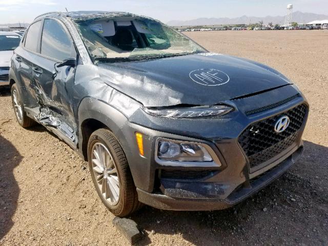 KM8K22AA3JU183356 - 2018 HYUNDAI KONA SEL GRAY photo 1