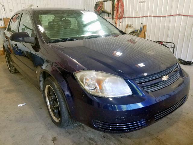 1G1AT58H597287724 - 2009 CHEVROLET COBALT LT BLUE photo 1