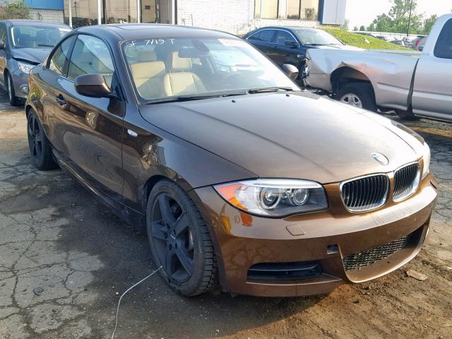 WBAUC9C52CVM12669 - 2012 BMW 135 I BROWN photo 1