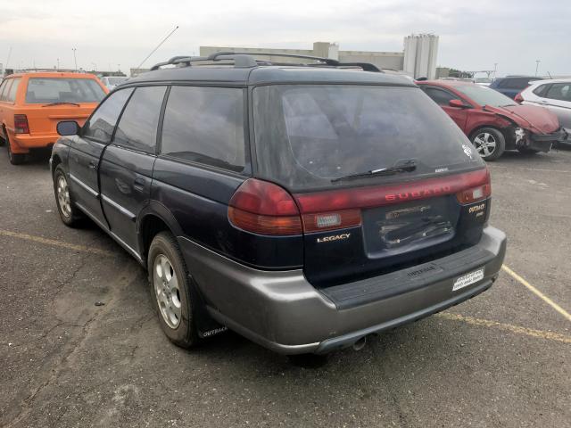 4S3BG6856X7636690 - 1999 SUBARU LEGACY OUT BLUE photo 3