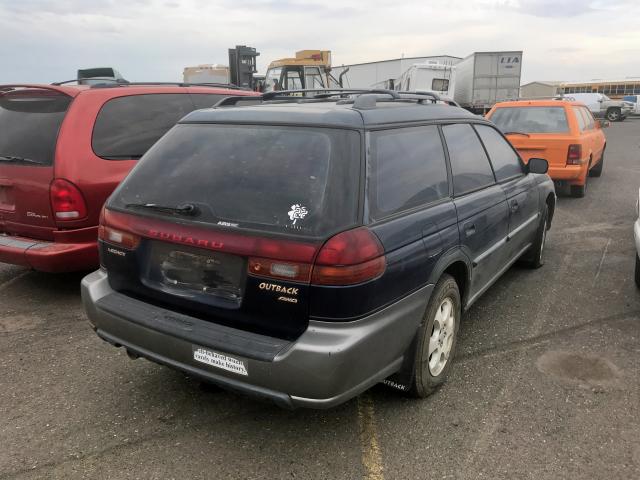 4S3BG6856X7636690 - 1999 SUBARU LEGACY OUT BLUE photo 4