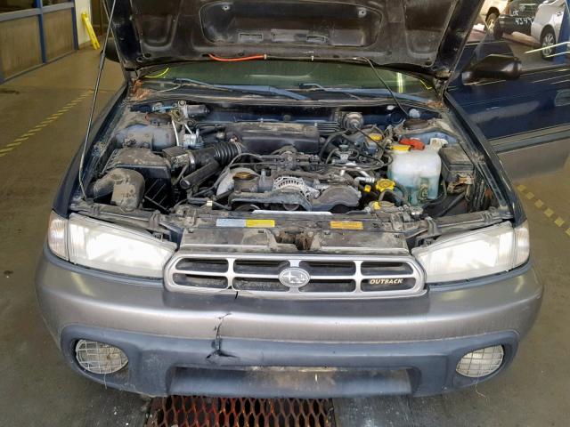 4S3BG6856X7636690 - 1999 SUBARU LEGACY OUT BLUE photo 7