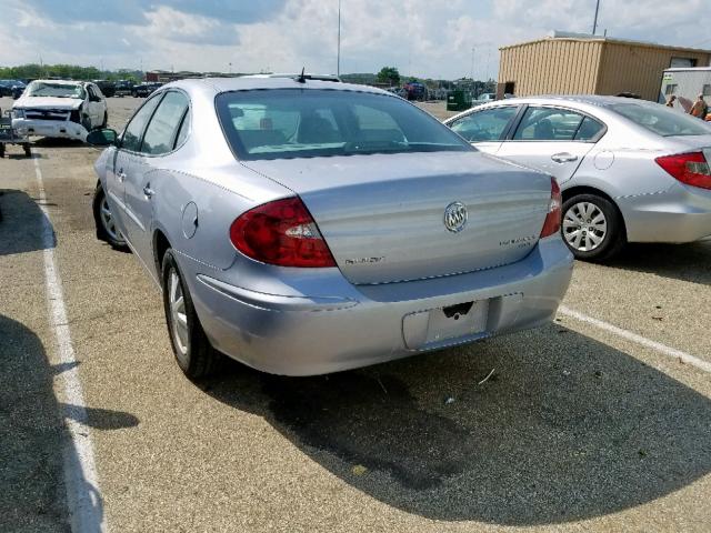 2G4WD582X61204492 - 2006 BUICK LACROSSE C BLUE photo 3