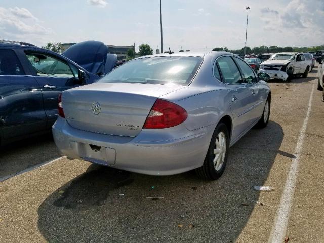 2G4WD582X61204492 - 2006 BUICK LACROSSE C BLUE photo 4