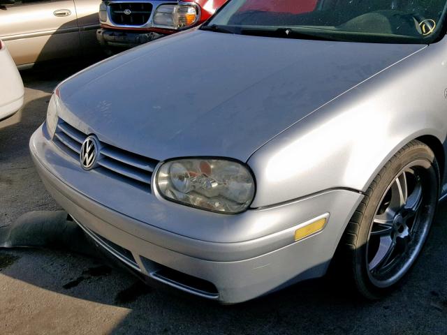 9BWDE61J944007191 - 2004 VOLKSWAGEN GTI SILVER photo 9